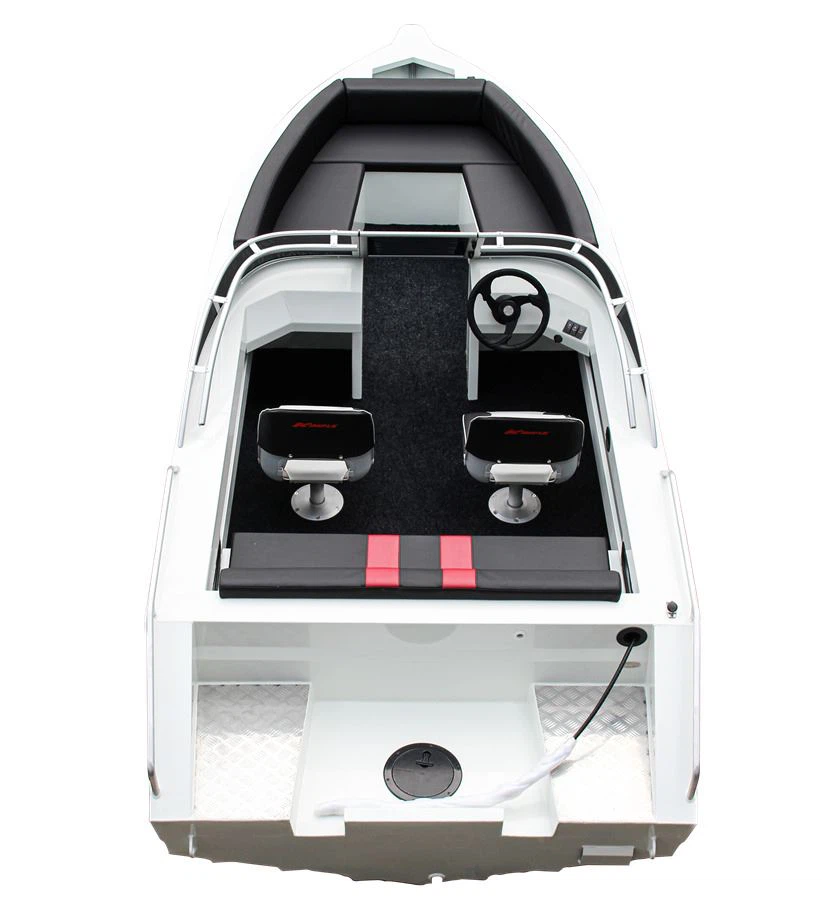 16 ft aluminum bow rider over view