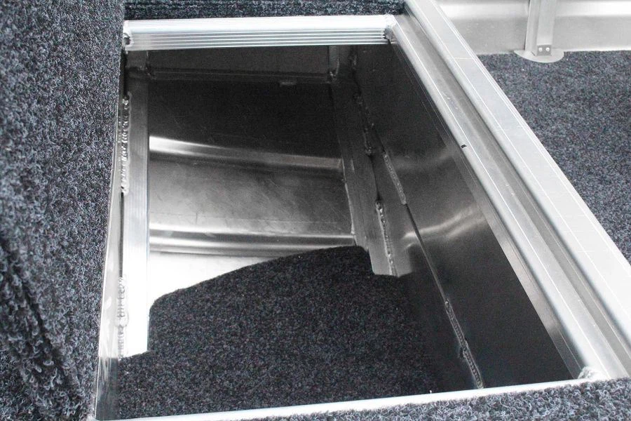 2021 13 ft Fishing Boat front storage(001)