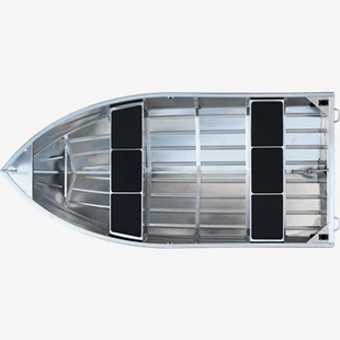 11 Fuß breites Aluminium-Ruderboot