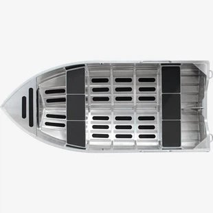 12 Fuß Aluminium-Fischerboot mit V-Rumpf