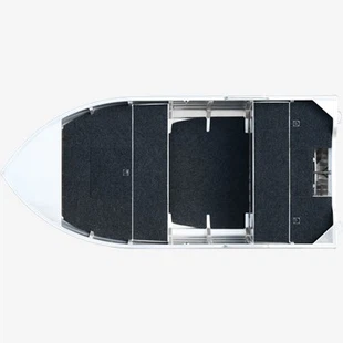 13 Fuß Aluminium-V-Rumpf-Fischerboot