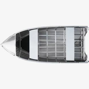 14 Fuß Aluminium-Fischerboot