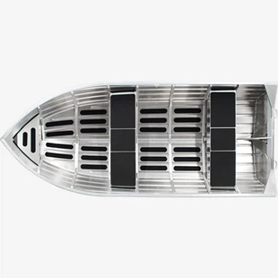 Komplett geschweißtes 14-Fuß-Aluminiumboot