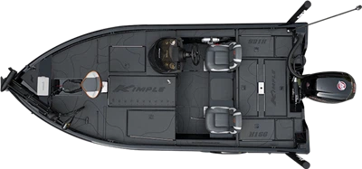 16 Fuß Aluminium-Bassboot