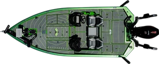 19 ft Aluminium-Stream-Line-Bassboot